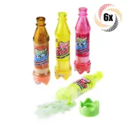 6x Bottle Kidsmania Sour Soda Pop Assorted Flavors Candy Powder | 1.27oz