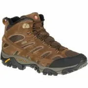 NWB Merrell Men Moab 2 Waterproof Hiking Boot Shoe Earth J06051 Size 10