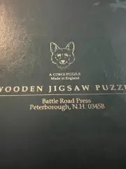 RARE Wooden Jigsaw Puzzle Corgi Company English When Will You Marry Paul Gaugui