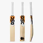 DSC Krunch Series Pro English Willow Cricket Bat - Size: Multicolor - Size: Mens, Short Handle - For Men & Boys - Material: Wood - For Dominating Strokes - Ready to Play - Massive Edges