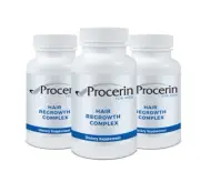 Procerin For Men Natural Supplement DHT Blocker Regrowth Hair Loss - 3 Bottles