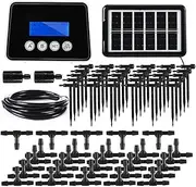 Automatic Timing Watering Device ligent Irrigation Timer Flower Drenching Garden Plant Drip Irrigation Controller Adjustable Irrigation System Balcony Potted Plant Spraying Device Multicolor 20m kit