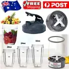 Replacement Parts18oz 24oz 32oz Cups Cross Blade Lid for NutriBullet 600w 900W