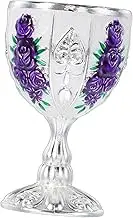 NOLITOY Luxury Metal Wine Goblet Vintage Style Cup Decorative Tea Cup for Wedding Reception