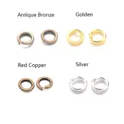 11000PCS/500g Brass Open Jump Rings Close But Unsoldered Loop Jewelry Making 4mm