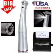 Dental 1:5 Fiber Optic increase Contra Angle Handpiece