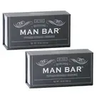 San Francisco Soap Company Man Bar 10 oz. Soap Bar - Peppered Patchouli (2-Pack)