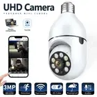 HD 1080P Wireless WIFI Home Security Camera 360° Remote View E27 Light Bulb AU