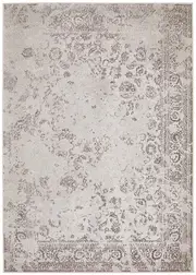 Opal Silver Ornate Rug