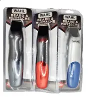 Wahl Beard & Moustache Trimmer Battery Operated Travel Trimmer