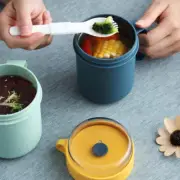 Breakfast Cup Microwave Oatmeal Mug Sealed Soup Microwavable Office Child