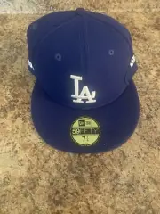 Los Angeles Dodgers Atmos Leopard Cheetah Print New Era 59FIFTY Fitted Cap 7 1/4
