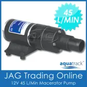 12V AQUATRACK MACERATOR WASTE TOILET SEWERAGE WATER PUMP- Marine/Boat/RV/Caravan