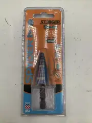 SPYDER STINGER MACH-BLUE #19021 1/4”-3/4” STEP DOWN DRILL BIT BRAND NEW SEALED