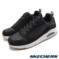在飛比找PChome24h購物優惠-Skechers 休閒鞋 Uno 童鞋 大童 女鞋 黑白 厚
