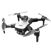 Foldable Dual Lens Drone with Obstacle Avoidance - 4k Aerial Photography White