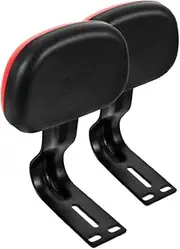 TOKIDNY 2pcs Electric Vehicle Backrest Back Cushion Electric Scooter Bike Seat with Cushion Back Brace for Lifting at Work Lumbar Support for Chair Car Seat Beads Posture Corrector Abs