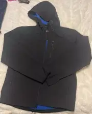 Tony Hawk Medium Black Men’s Performance Jacket Dynamic Sport Fiber New