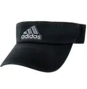 NEW! adidas Men's CLIMALITE Ultimate Pickleball/Golf/Tennis Visor-Black/Silver