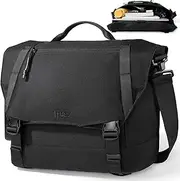 [1TG Tactical] Messenger Bag for Men & Women - Lightweight Crossbody Shouder Bag Laptops Briefcase Office Satchel Commute Bag