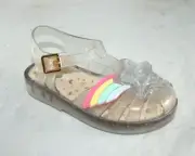 32442 MINI MELISSA POSSESSION II BB 03519 CLEAR GOLD TODDLER'S SANDAL