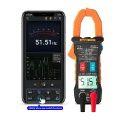 ANENG ST207 Digital bluetooth Multimeter Clamp Meter 6000 Counts True RMS DC/AC Voltage Tester AC Current Hz Capacitance