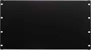 NavePoint 6U Blank Rack Mount Panel Spacer for 19-Inch Server Network Rack Enclosure Or Cabinet Black