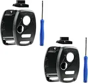 2 Key Fob Case Shell for Honda Accord Civic CR-V & More (Swap Your Original Blade)