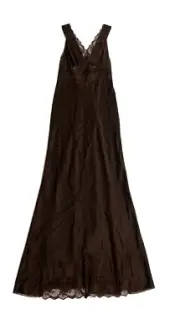 SIR. The Label Aries Cut Out Gown in Chocolate Brown