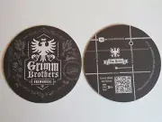 Beer Breweriana Coaster ~ GRIMM BROTHERS Brewhouse Loveland COLORADO Brewery