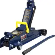 TCE Torin Low Profile Trolley Service/Floor Jack Quick Lift Pump, 2.5 Ton, B lue