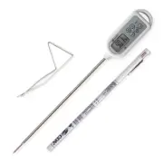 CDN ProAccurate Long Stem Digital Instant Read Thermometer, White