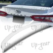 For 2018-2024 Toyota Camry Sedan W-Power Pearl White OE-Style Trunk Lid Spoiler (for: Toyota)