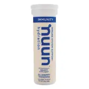 Effervescent Electrolyte Immune Blueberry Tangerine; 10