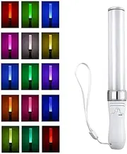 RAYWE LED Light Sticks LED Glow Sticks 15 Colors Switchable Poi Glow Sticks for Parties Concerts Weddings Celebrations