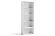 Giantex 5-Shelf Storage Bookcase Modern Display Cabinet Furniture Study Book Shelf White
