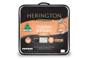 Herington White Duck Down & Feather 50 Quilt