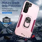 Magnetic Stand Ring Case For Samsung S23+ S22 S21Ultra Shockproof Mag Safe Cover