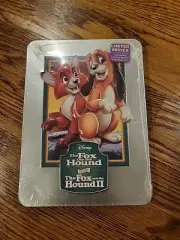 Disney The Fox & The Hound 30th & Fox II Limited Series Tin DVD Set w/COA (1015)