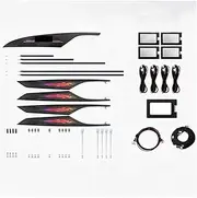 64 Colors 28 Lights Ambient Light Compatible with Cadillac CT5 2020-2022 Replacement Door Panel Symphony Atmosphere Light