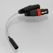 Mini-XLR 5P TA5M to 2-channel XLR Jack 3Pin 8~40" L2B2AT Microphone Audio Cable