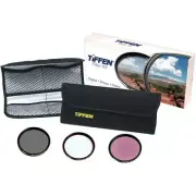 Tiffen 67mm Wide Angle Filter Kit 3 Filters - Haze, Pola, Enhancing - 67WIDEFKIT