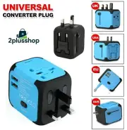 US/EU/UK/AU International Universal Travel Adapter Outlet Converter Plug Power