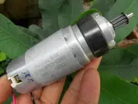 在飛比找樂天市場購物網優惠-595直流減速電機 一級行星變速塑料齒輪 18V1800轉直