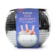NPW Disco Ice Bucket Silver 26.6x26.6x19.1cm