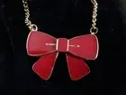 Estee Lauder Collectable Solid Perfume Year 2014 Charming Bow Pendant
