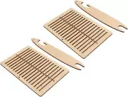 Weaving Loom Kit - Easy Steps Wooden Tapestry Looms for Creative Crafting