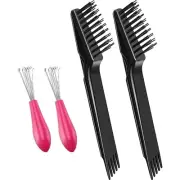 4Pcs Hair Brush Cleaning Tool Comb Cleaning Hairbrush Hair Brush Cleaner6529