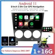 9" Stereo Radio GPS Navigation WIFI FM 16GB For Subaru Impreza 2002-2007 Carplay (for: Subaru)