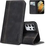 [AKABEILA] Mobile Phone Case for OnePlus 11 Case Protective PU Leather Flip Case Stand Wallet Folding Case Bag Case with [Card Slot] [Stand Function] [Magnetic] Black